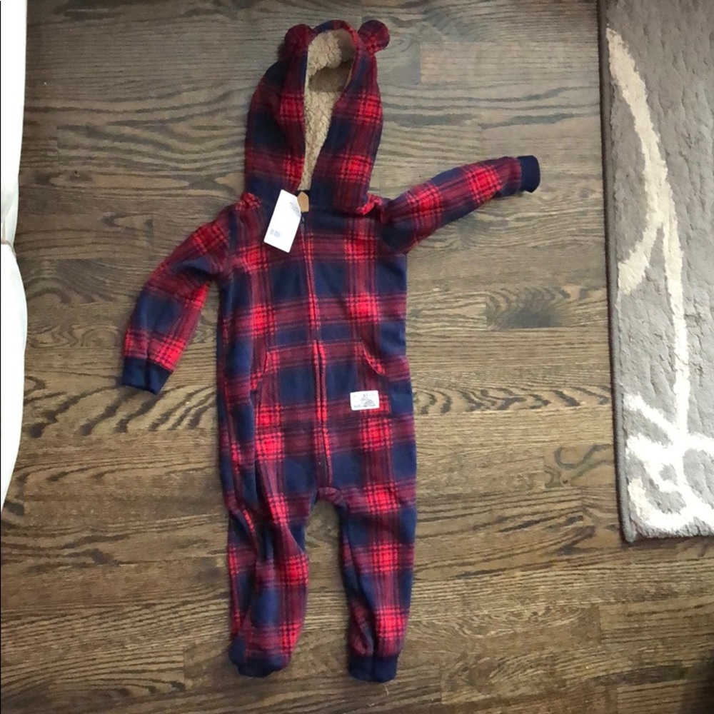 Carters fleece jumpsuit
